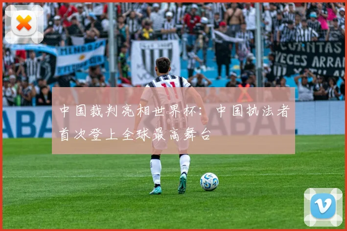 中国裁判亮相世界杯：中国执法者首次登上全球最高舞台
